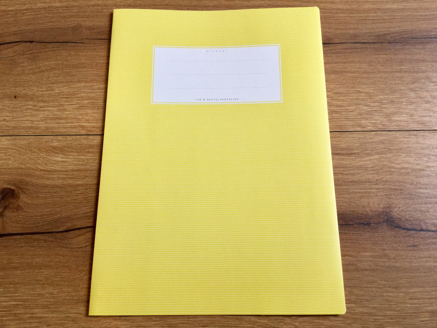 Heftschoner A4 minouki Recyclingpapier°