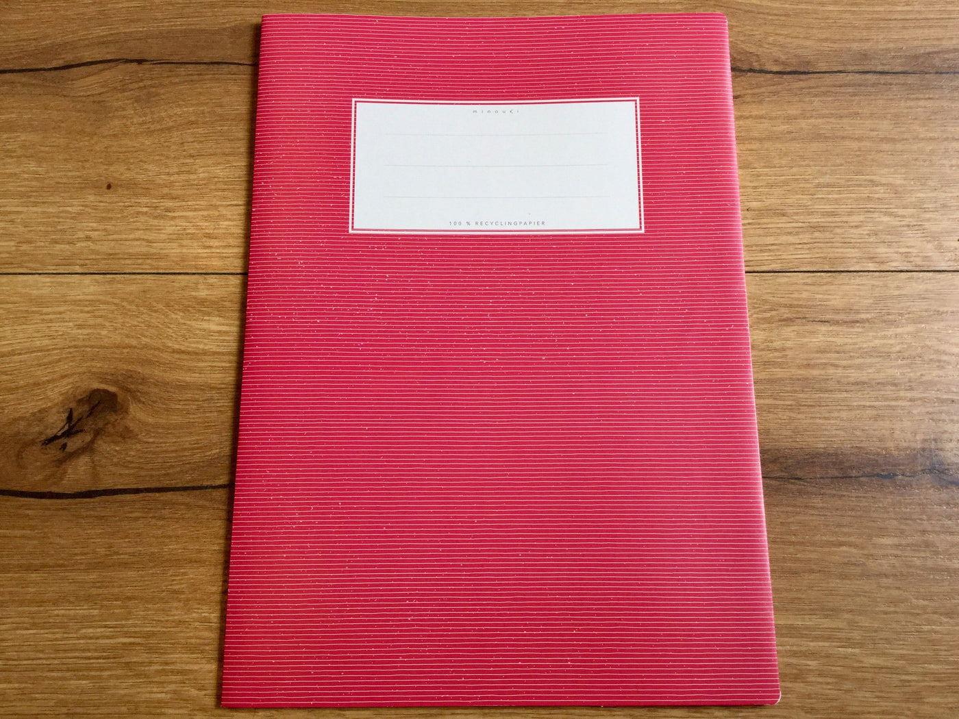 Heftschoner A4 minouki Recyclingpapier°