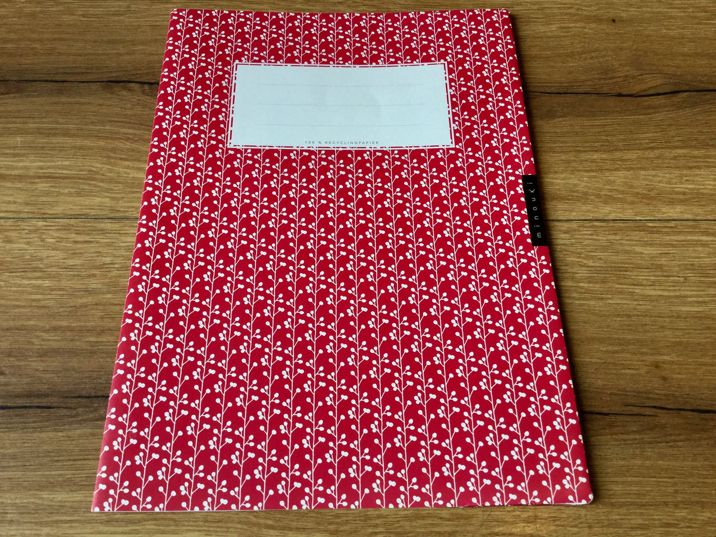 Heftschoner A4 minouki Recyclingpapier°