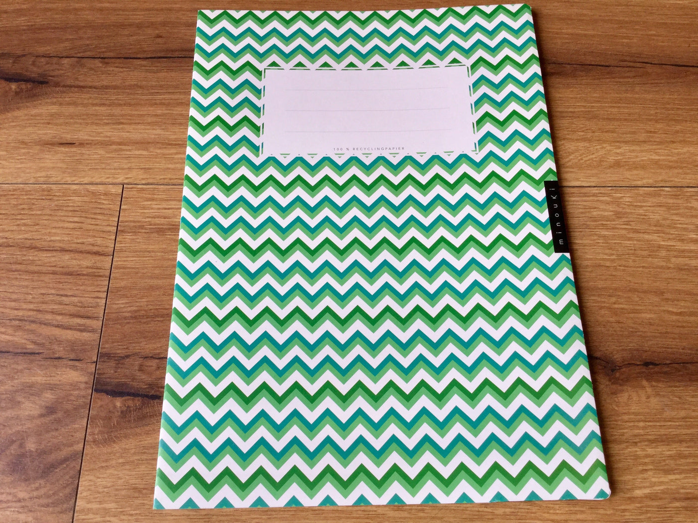 Heftschoner A4 minouki Recyclingpapier°