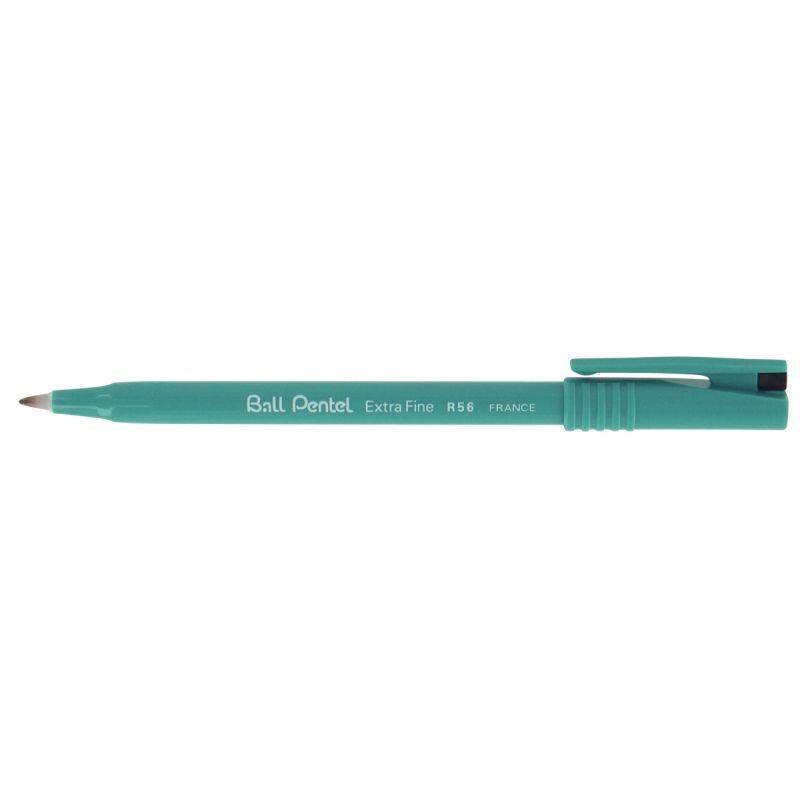 Pentel Kugelschreiber R56 mit feiner Spitze grün